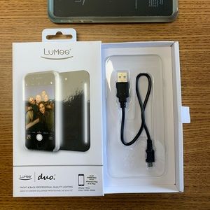 *SOLD* LuMee Duo Case 7 Plus, compatible w 6 Plus